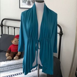 Kiyonna Sunset Stroll Bellini Cardigan